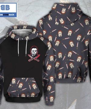 michael myers horror 3d hoodie 2 Z8NwV