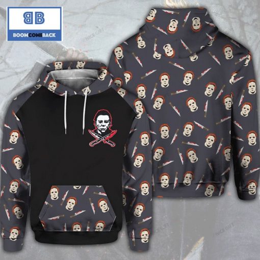 Michael Myers Horror 3D Hoodie