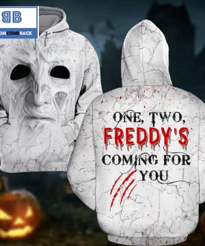 Michael Myers One Two Freddy’s Coming For You Hoodie Halloween 3D Hoodie