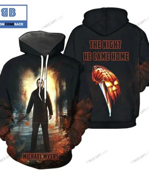 Michael Myers The Night He Came Home Halloween 3D Hoodie