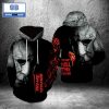 NFL Baltimore Ravens Skull 3D Hoodie