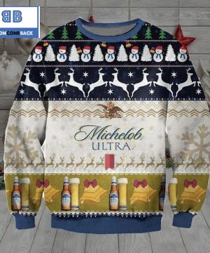 Michelob Ultra All Over Print Sweater Sweatshirt