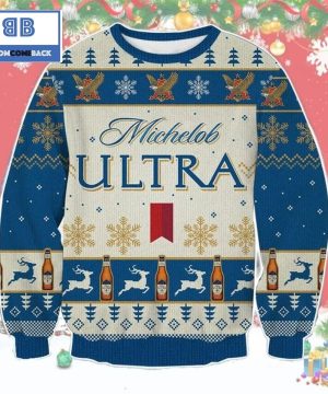 michelob ultra beer 3d ugly sweater 3 YJ4g3