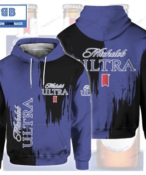 michelob ultra black and purple 3d hoodie 4 LgO7T