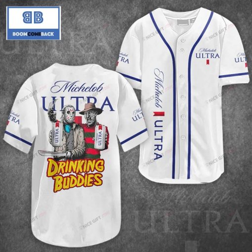 Michelob ULTRA Horror Drinking Buddies Halloween Baseball Jersey