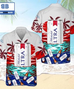 Michelob Ultra Superior Light Beer Hawaii Hawaiian Shirt