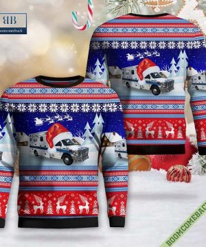 Michigan, Benzie County EMS Ugly Christmas Sweater