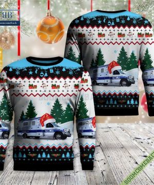 Michigan, Monroe Community AmbulanceChristmas Sweater