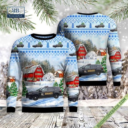 Michigan, Monroe County Sheriffs Office Ugly Christmas Sweater