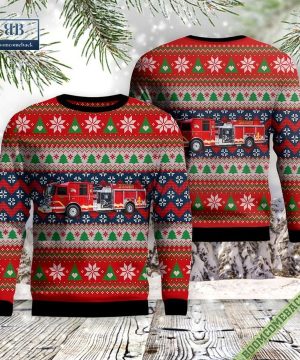 Michigan, Rose City Area Fire Department Ugly Christmas Sweater