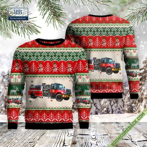 Michigan, White Lake Fire Authority Ugly Christmas Sweater