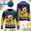 Miami Marlins Santa Claus Hat Ho Ho Ho 3D Custom Name Ugly Christmas Sweater