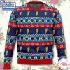 Mighty Morphin Power Rangers Chibi Ugly Christmas Sweater