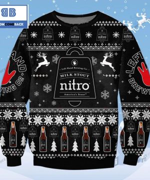 Milk Stout Nitro Beer Christmas Ugly Sweater