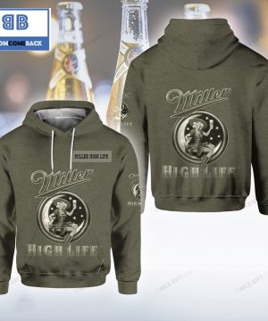 miller high life 3d hoodie 3 g2Ixe