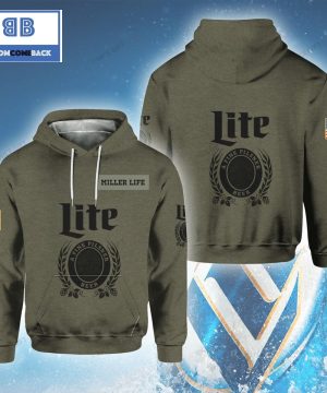 miller lite 3d hoodie 3 4PGq2