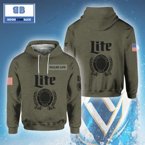 Miller Lite 3D Hoodie