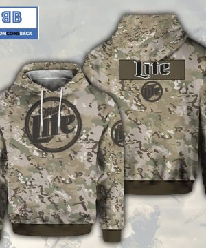 miller lite camouflage 3d hoodie 2 XI1gq