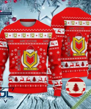 Milton Keynes Dons FC Trending Ugly Christmas Sweater