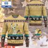 Mizukage Naruto Anime Custom Imitation Knitted Ugly Christmas Sweater