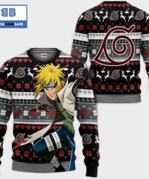 Minato Naruto Anime Ugly Christmas Sweater