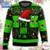 Mighty Morphin Power Rangers Helmets Ugly Christmas Sweater