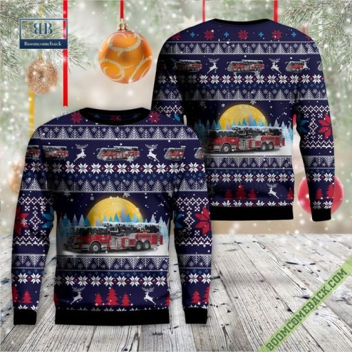 Minnesota, Delano Fire Department Ugly Christmas Sweater