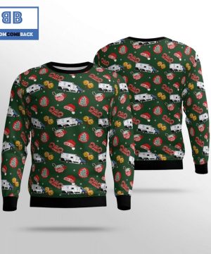 Minnesota Mayo Clinic Ambulance Service Ugly Christmas Sweater