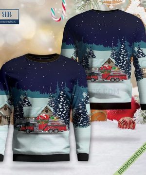 Minnesota, Sauk Rapids Fire Department Christmas Sweater Jumper