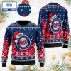 Milwaukee Brewers Santa Claus Hat Ho Ho Ho 3D Custom Name Ugly Christmas Sweater