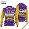 Minnesota Vikings Christmas Grinch Sweater Jumper