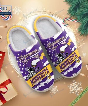 minnesota vikings christmas indoor slippers 5 iKvj5