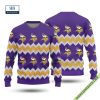 Minnesota Vikings Christmas Knitted Sweater Jumper