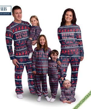 MLB Boston Red Sox Family Pajamas Set