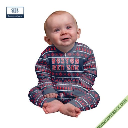 MLB Boston Red Sox Family Pajamas Set