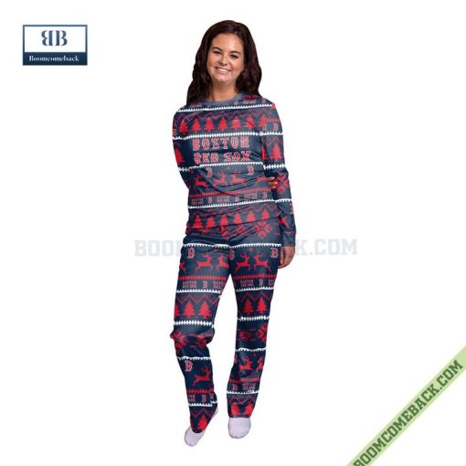 MLB Boston Red Sox Family Pajamas Set