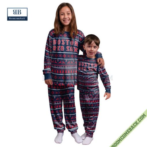 MLB Boston Red Sox Family Pajamas Set