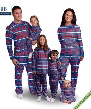 MLB Chicago Cubs Family Pajamas Set