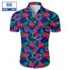 MLB Boston Red Sox Tropical Flower Hawaiian Shirt