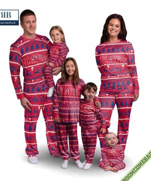 MLB Philadelphia Phillies Family Pajamas Set