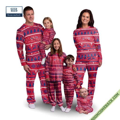 MLB Philadelphia Phillies Family Pajamas Set