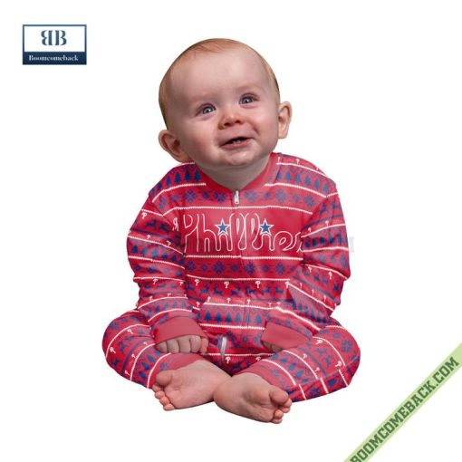 MLB Philadelphia Phillies Family Pajamas Set