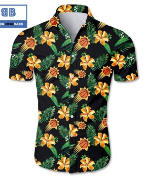 MLB Phoenix Suns Tropical Flower Hawaiian Shirt