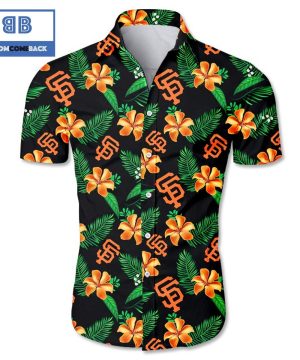 MLB San Francisco Giants Tropical Flower Hawaiian Shirt