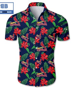 MLB St Louis Cardinals Tropical Flower Hawaiian Shirt