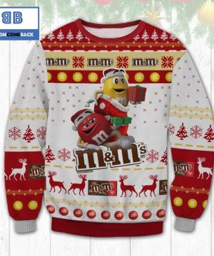 M&M All Printed Ugly Christmas Sweater Sweatshirt