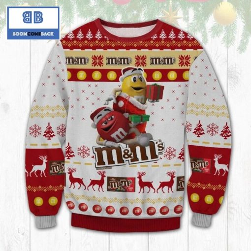 M&M All Printed Ugly Christmas Sweater Sweatshirt