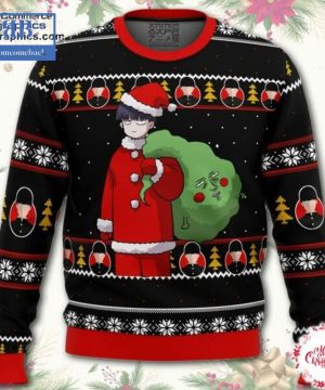 Mob Psycho 100 Santa Shigeo Kageyama Ugly Christmas Sweater