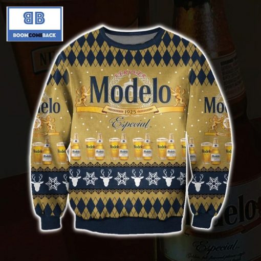 Modelo 1925 Especial Beer 3D Christmas Sweater