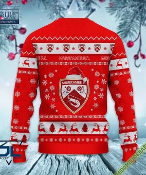 morecambe f c trending ugly christmas sweater 5 ft3yJ